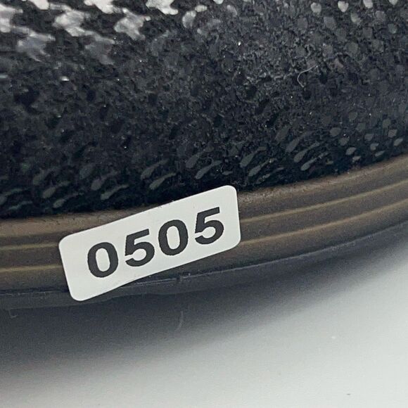 Wolky Boots Womens Size EU 38 Black Shimmer Lace Up Ankle Block Heel Booties - Picture 13 of 13